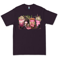 Plum let's go girls coffee cups Premium Tee - Zillion Design Studio
