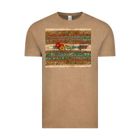 Vintage Coffee arrow wooden sunflower Vintage Tee - Artiststas