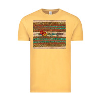 Vintage Mustard arrow wooden sunflower Vintage Tee - Artiststas