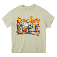Mossy teacher fuel Heavy Core Tee - Zillion Design Studio