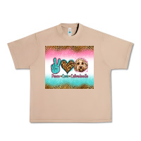 Burro peace love labradoodle Urban Heavy Tee - Jasminsmagicworld