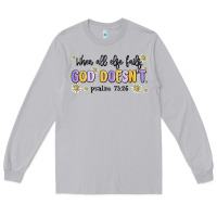 Moon Dust when all else fails god doesnt Long Sleeve Tee - MaliasSmallBusiness