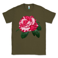 Army Green neil diamond rose Classic Tee - LillyAllenDesigns