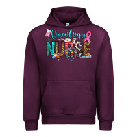 Mauve Wine oncology nurse Urban Hoodie - OliviaCreatesArt