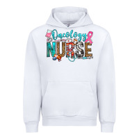 White oncology nurse Urban Hoodie - OliviaCreatesArt