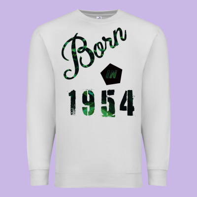 Born In 1954 Premium Sweatshirt Designed By Bettercallsaul