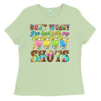 Matcha dont worry ive had both my shots Ladies Tee - texasbilliewilder