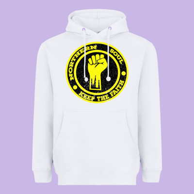Northern Soul Keep The Faith Heavyweight Hoodie Designed By Bettercallsaul