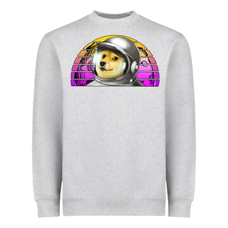 Dogecoin To The Mars Heavyweight Sweatshirt by Jasminsmagicworld | Teevron