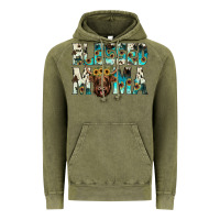 Vintage Olive blessed mama Vintage Hoodie - JahusDesignShop