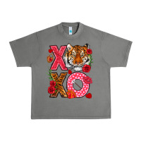 Tornado xoxo with tiger Urban Heavy Tee - NancyCooperArtShop