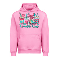Fuchsia Pink nicu neonatal nurse coffee cups Urban Hoodie - OliviaCreatesArt