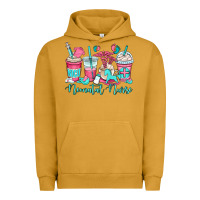 Pigment Peanut Butter nicu neonatal nurse coffee cups Urban Hoodie - OliviaCreatesArt