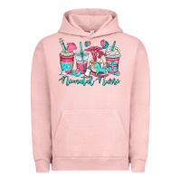 Pigment Salmon nicu neonatal nurse coffee cups Urban Hoodie - OliviaCreatesArt