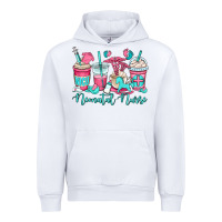 White nicu neonatal nurse coffee cups Urban Hoodie - OliviaCreatesArt