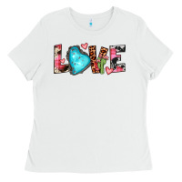 White gemstone love Ladies Tee - JahusDesignShop