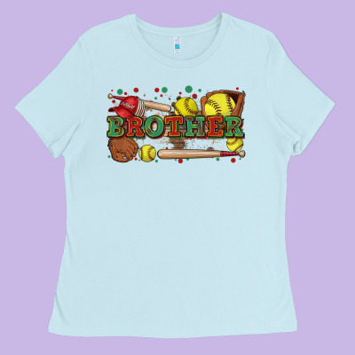 Brother Softball Ladies Tee Designed By Zillion Design Studio