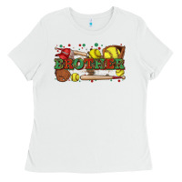 White brother softball Ladies Tee - Zillion Design Studio