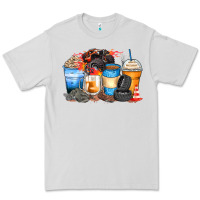 Dove Grey monster truck coffee cups Premium Tee - Zillion Design Studio