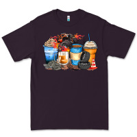 Plum monster truck coffee cups Premium Tee - Zillion Design Studio