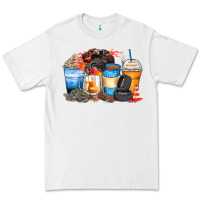 White monster truck coffee cups Premium Tee - Zillion Design Studio