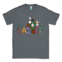 Charcoal Heather cross rabbit easter gnomes Classic Tee - Jasminsmagicworld