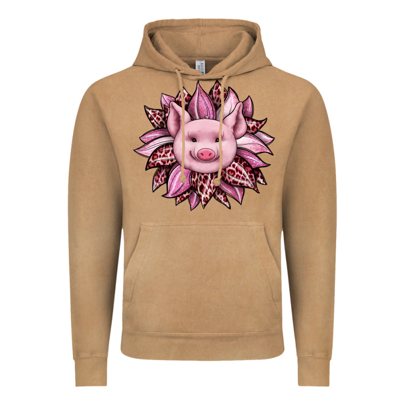 Sunflower Leopard Vintage Hoodie by JahusDesignShop | Teevron