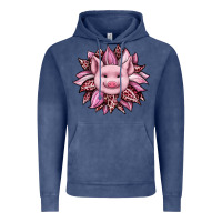 Vintage Denim sunflower leopard Vintage Hoodie - JahusDesignShop