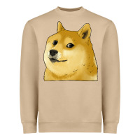 Mushroom doge coin shiba dog Heavyweight Sweatshirt - Jasminsmagicworld