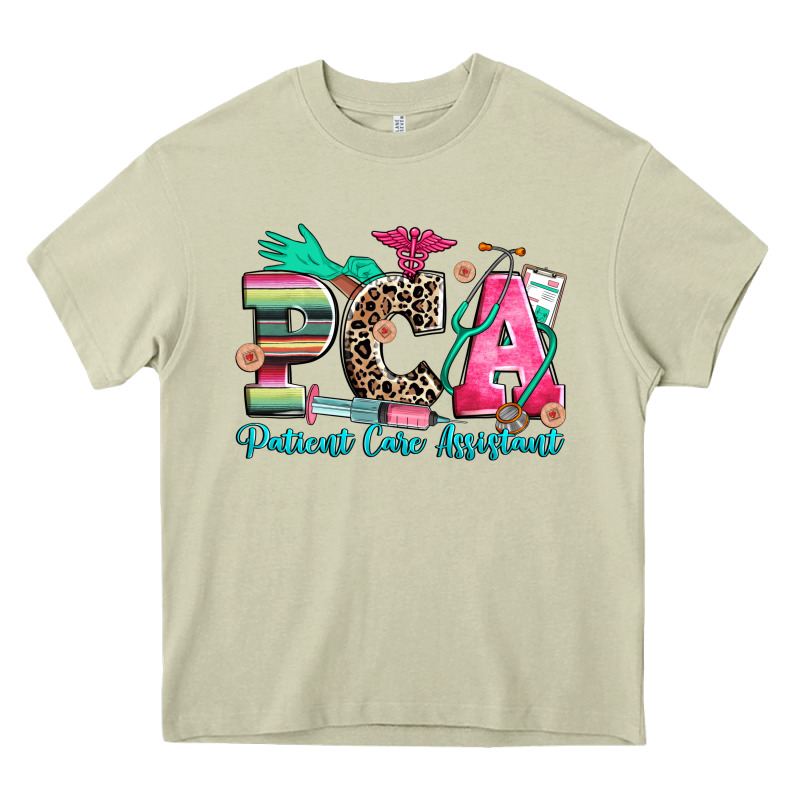 Pca Patient Care Assistant Heavy Core Tee by Zillion Design Studio | Teevron