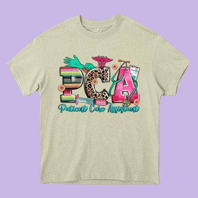 Pca Patient Care Assistant Heavy Core Tee Designed By Zillion Design Studio