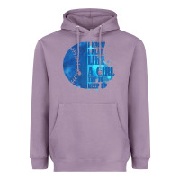 Lavender I Know I Play Like A Girl Try To Keep Up Softball Heavyweight Hoodie - Bettercallsaul