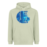 Matcha I Know I Play Like A Girl Try To Keep Up Softball Heavyweight Hoodie - Bettercallsaul