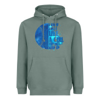 Sage I Know I Play Like A Girl Try To Keep Up Softball Heavyweight Hoodie - Bettercallsaul