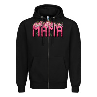 Black Western Mama Zipper Hoodie - BundleAndBundleShop