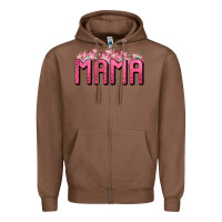 Chestnut Western Mama Zipper Hoodie - BundleAndBundleShop