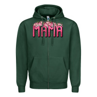 Sports Green Western Mama Zipper Hoodie - BundleAndBundleShop