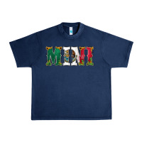 Navy mexican flag mini Urban Heavy Tee - Jasminsmagicworld