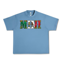 Pebble Blue mexican flag mini Urban Heavy Tee - Jasminsmagicworld