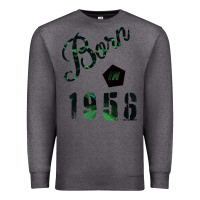 Charcoal Heather Born In 1956 Premium Sweatshirt - Bettercallsaul