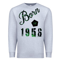 Heather Grey Born In 1956 Premium Sweatshirt - Bettercallsaul