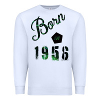 White Born In 1956 Premium Sweatshirt - Bettercallsaul