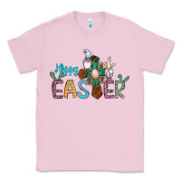 Bubblegum Pink cross rabbit gnomes happy easter Classic Tee - Jasminsmagicworld