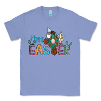 Colony Blue cross rabbit gnomes happy easter Classic Tee - Jasminsmagicworld
