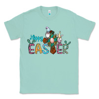 Seafoam cross rabbit gnomes happy easter Classic Tee - Jasminsmagicworld