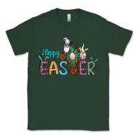 Sports Green cross rabbit gnomes happy easter Classic Tee - Jasminsmagicworld
