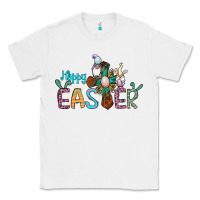 White cross rabbit gnomes happy easter Classic Tee - Jasminsmagicworld