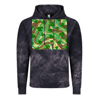 Cloud Black shamrock leopard Vintage Hoodie - RanaPortraitStore