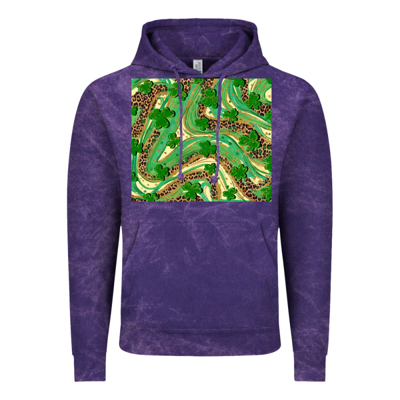 Shamrock Leopard Vintage Hoodie by RanaPortraitStore | Teevron