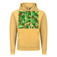 Vintage Mustard shamrock leopard Vintage Hoodie - RanaPortraitStore